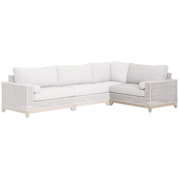 Travis Rope Outdoor Right Arm Facing Sofa