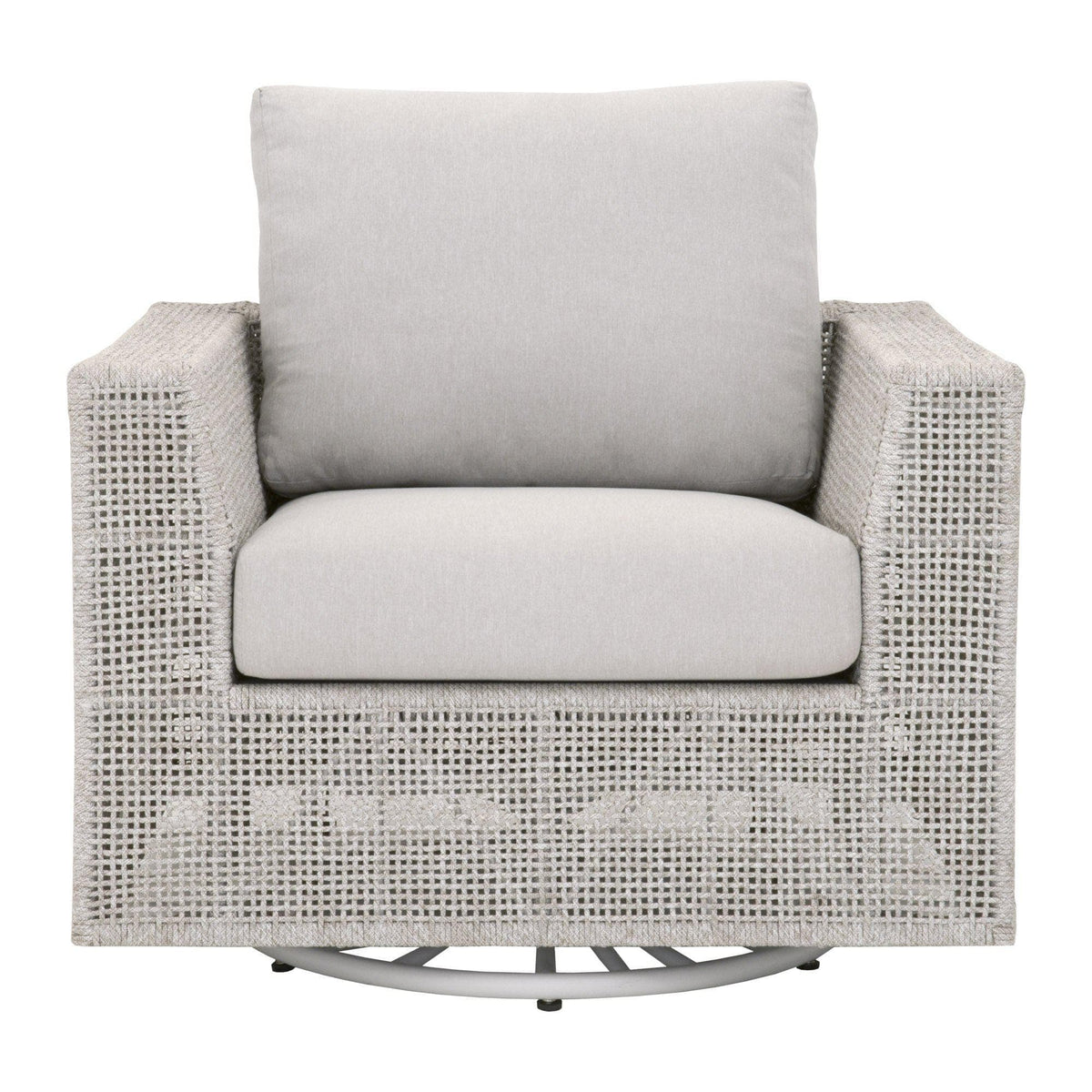 Travis Rope Outdoor Swivel Rocker Sofa Chair