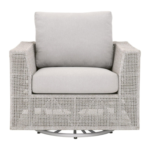Travis Rope Outdoor Swivel Rocker Sofa Chair