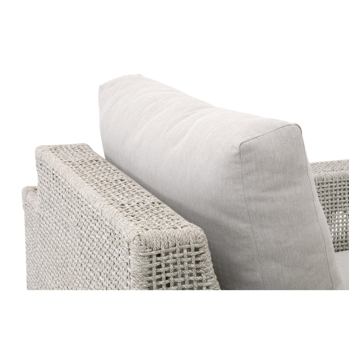 Travis Rope Outdoor Swivel Rocker Sofa Chair