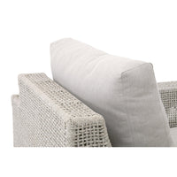 Travis Rope Outdoor Swivel Rocker Sofa Chair