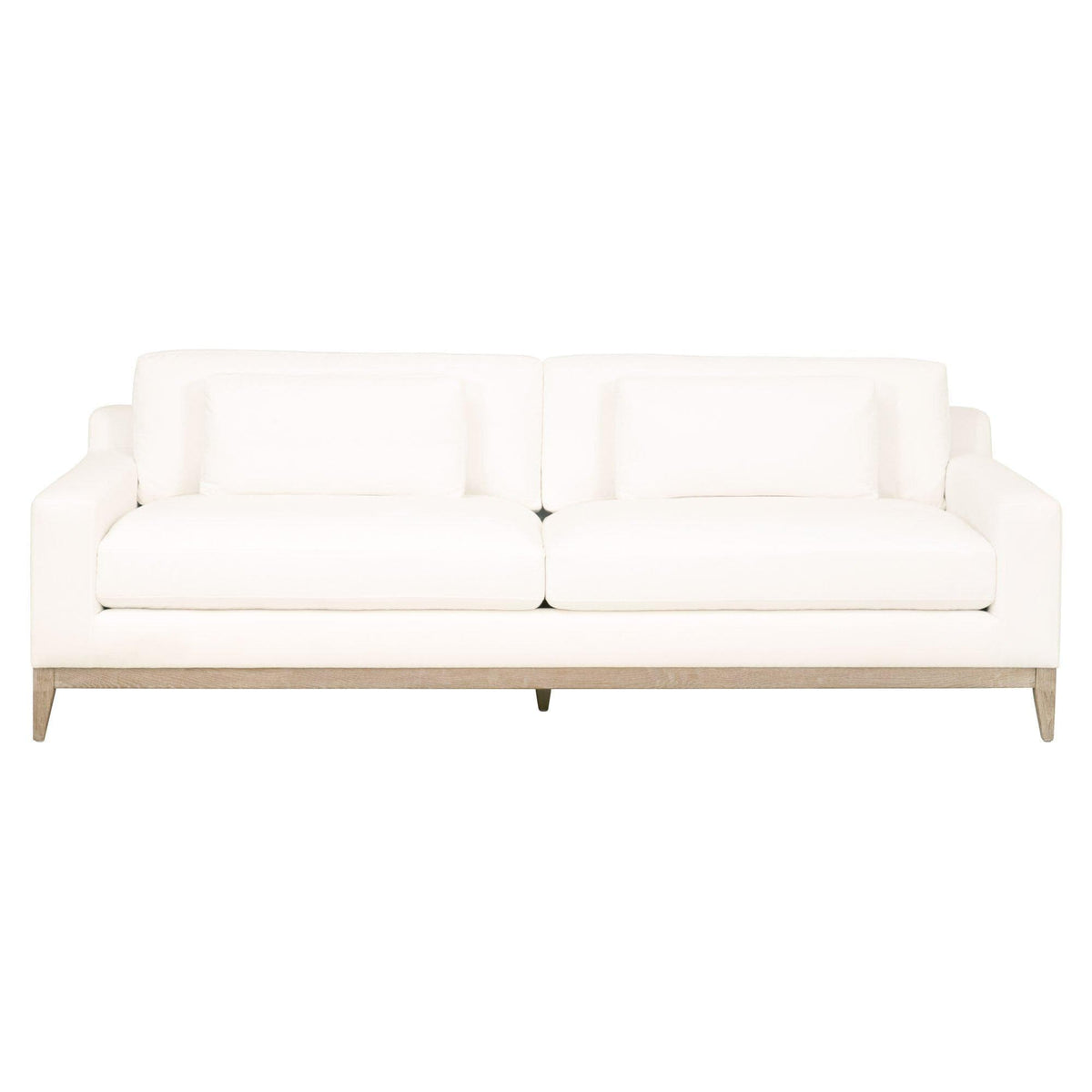 Victoria Ivory Track Arm Sofa