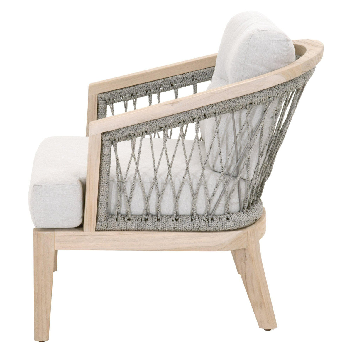 Wally Platinum Rope Outdoor Club Chair
