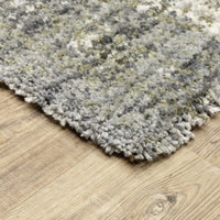 Aspen Grey & Ivory Contemporary Striped Rug