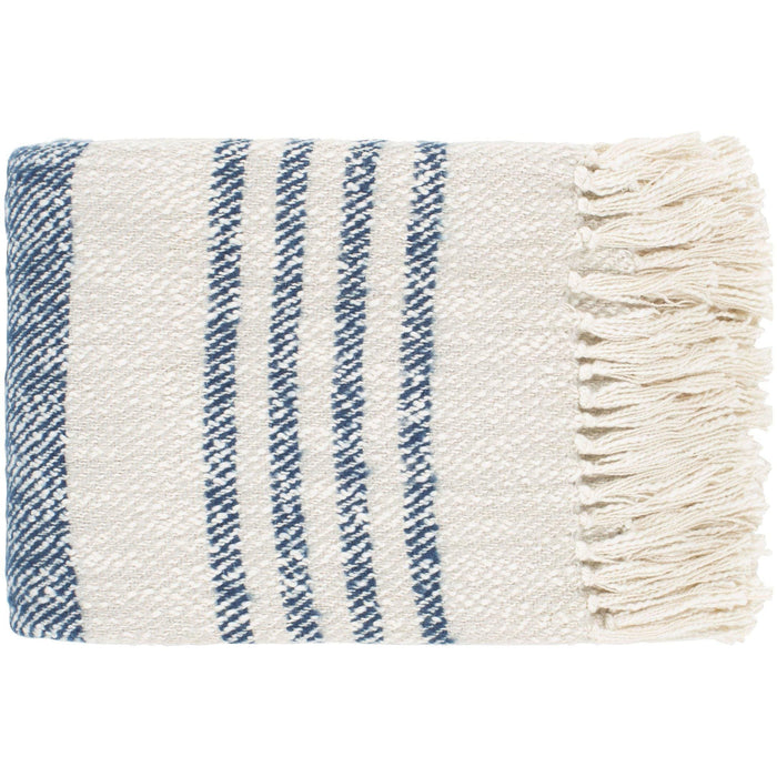 Chamonix Navy & Cream Throw