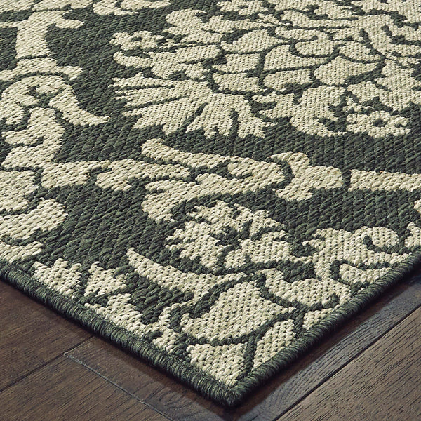 Latitude Grey & Charcoal Outdoor Rug