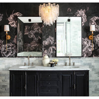 Hanging Rectangle Mirror Steel