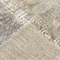 Aspen Grey & Ivory Contemporary Striped Rug