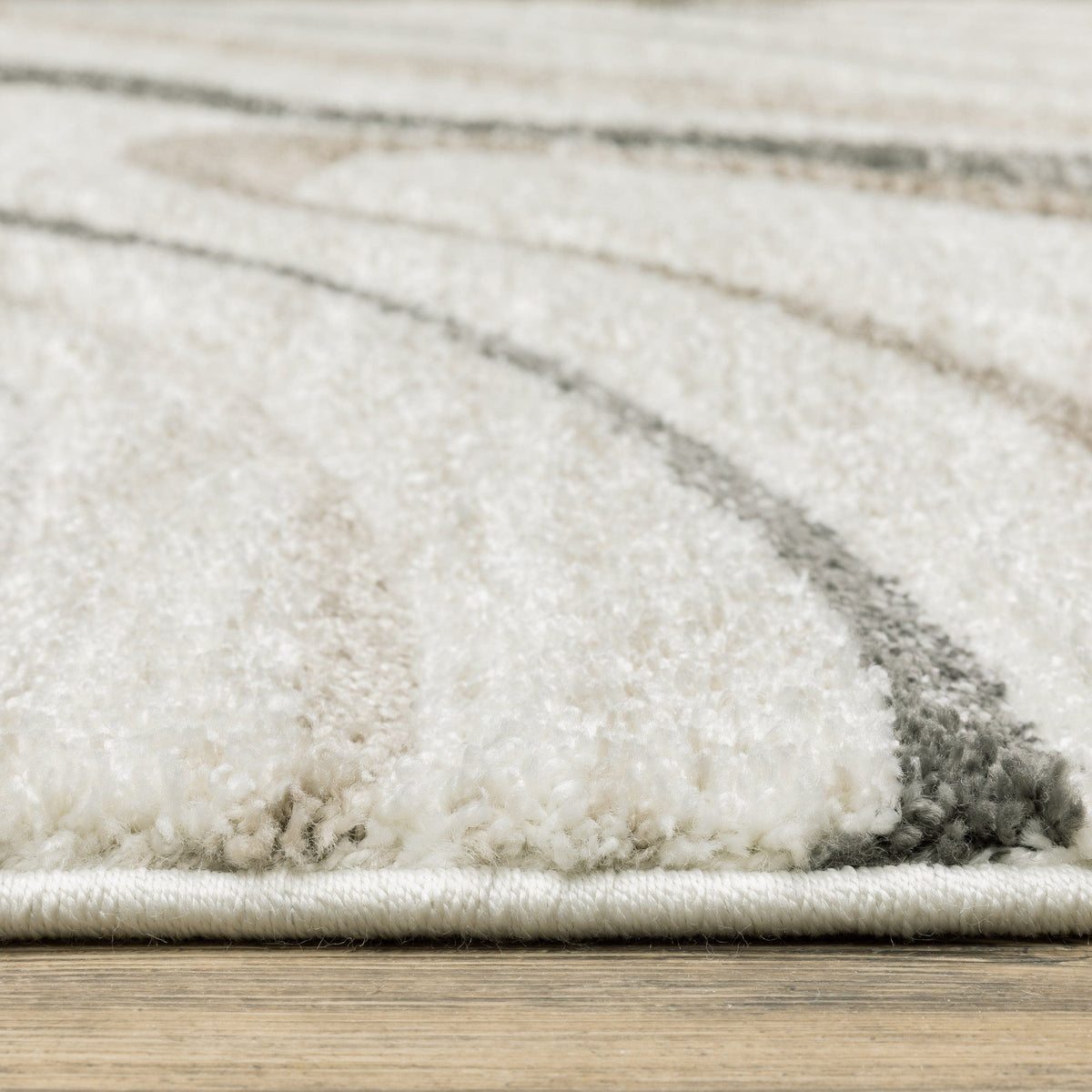 Cambria Beige Multi-Colored Contemporary Rug
